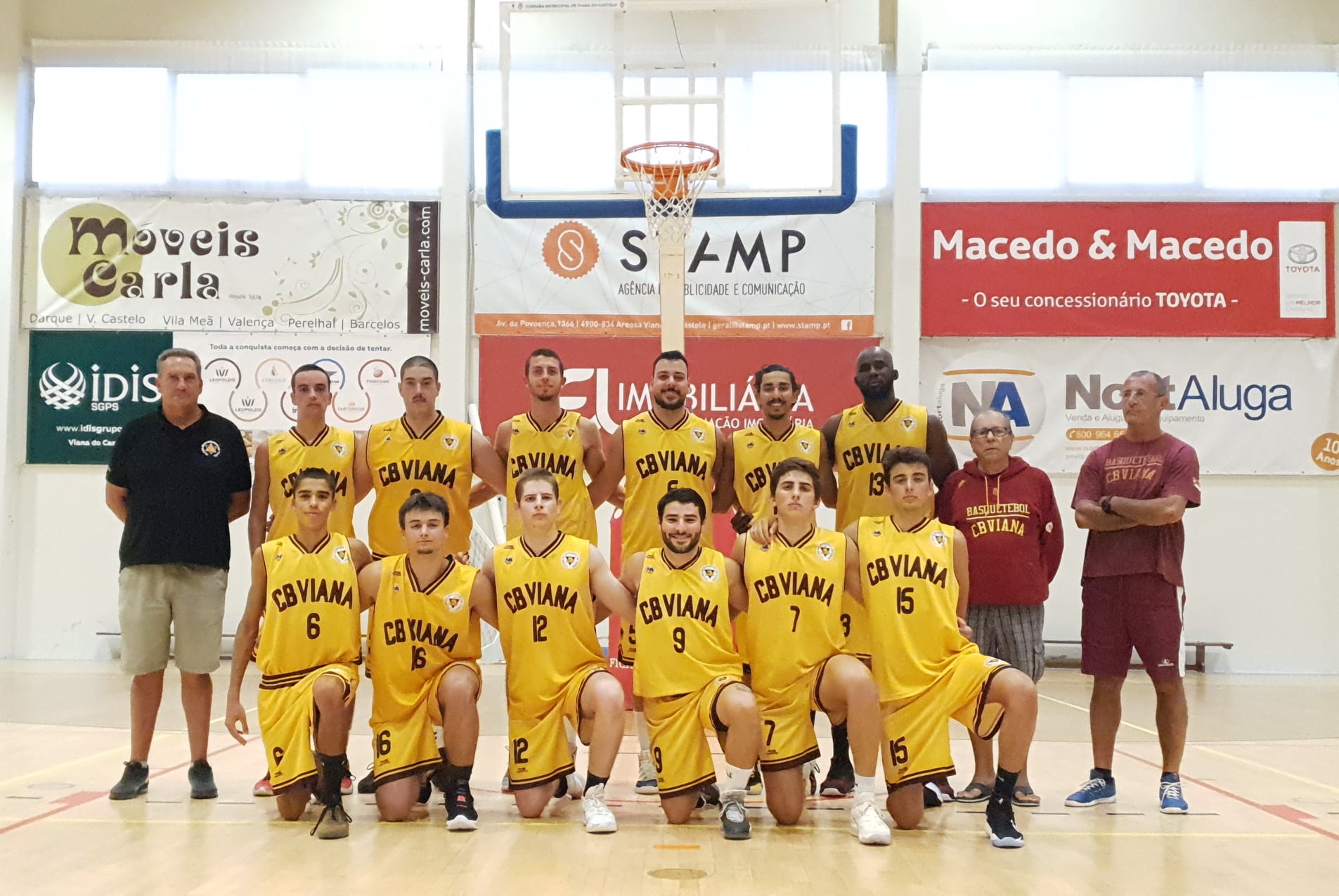 Clube de Basquete de Viana entra a perder no campeonato